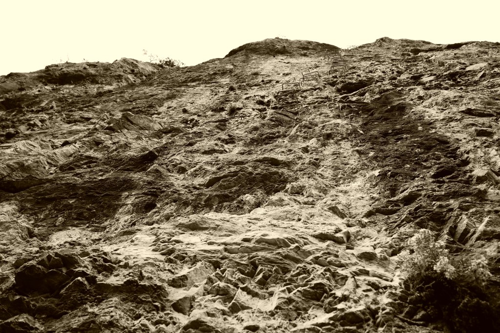 Photo is of Val Maira, ferrata di Camoglieres.